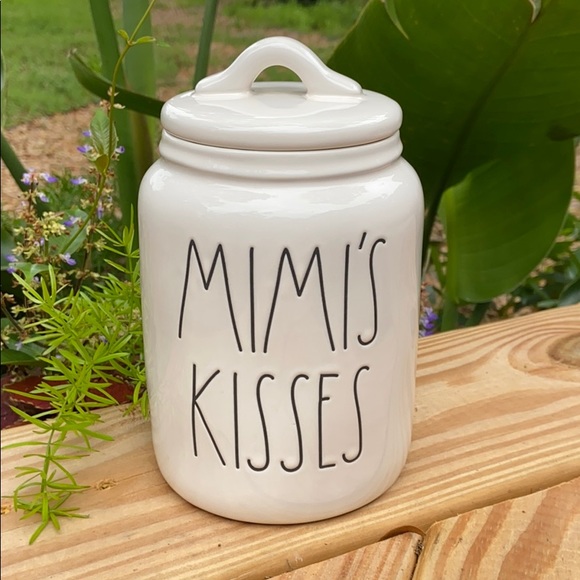 Rae Dunn Other New Rae Dunn Mimis Kisses Canister Poshmark